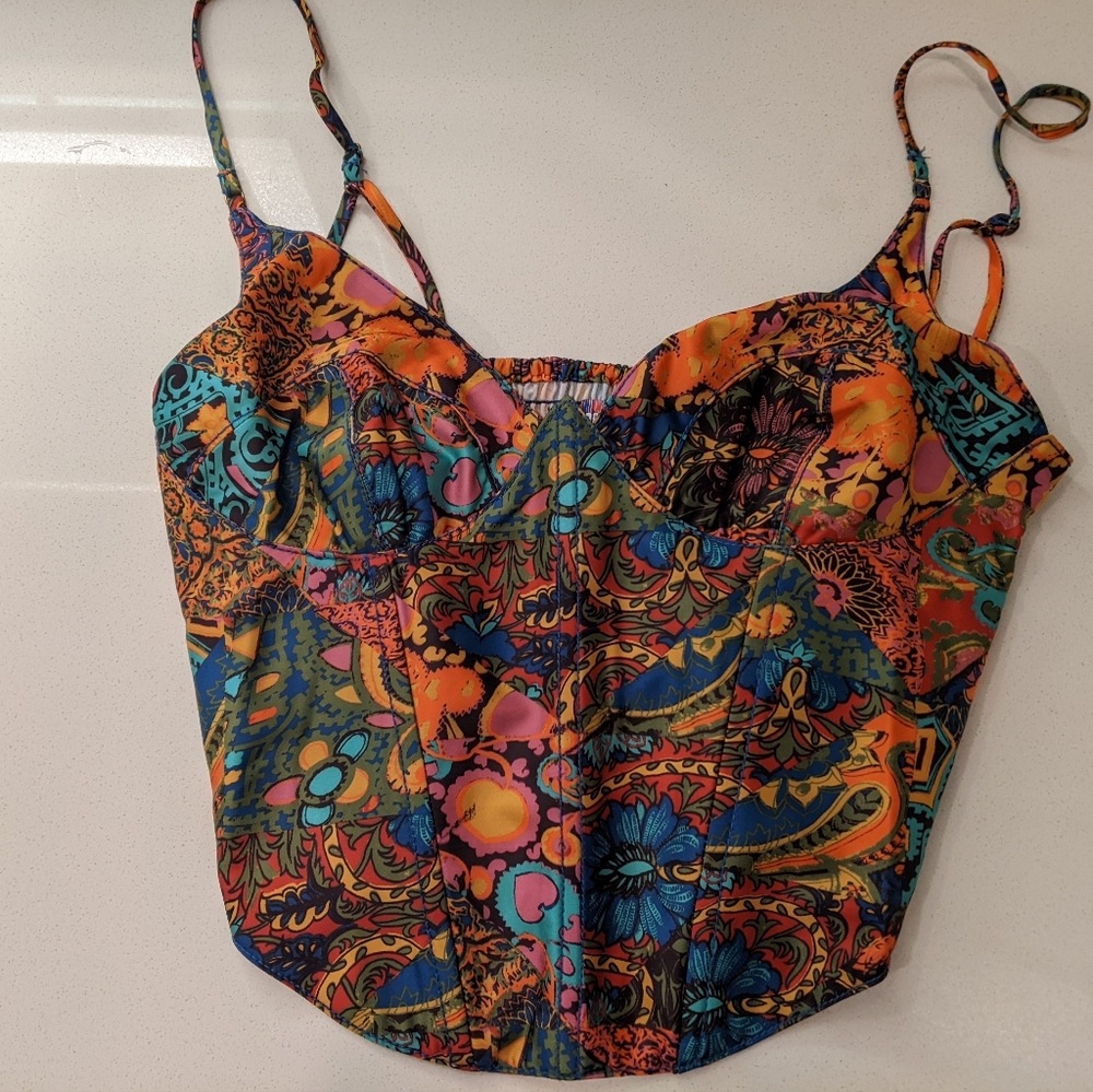 Urban outfitters Karissa Bustier Top